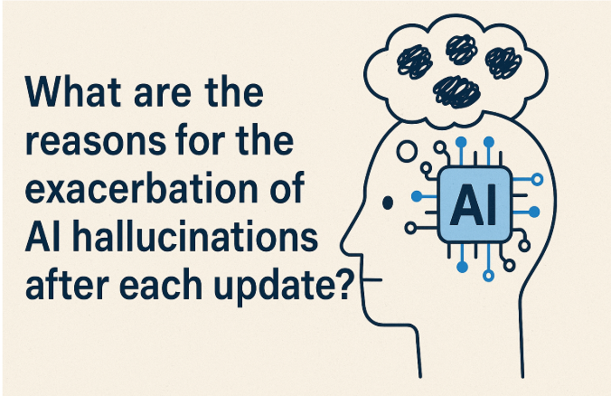 What Are the Reasons for the Exacerbation of AI Hallucinations After Each Update?